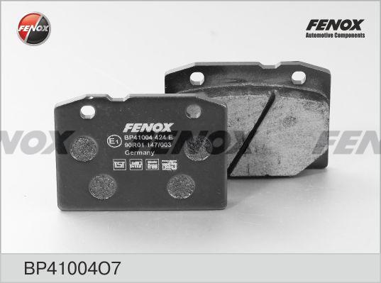 Колодки тормозные, дисковые передние ВАЗ 2101-2107 Fenox BP41004O7