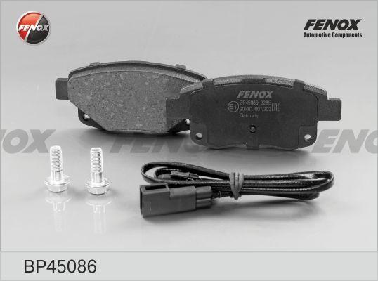 Колодки тормозные, дисковые задние FORD TRANSIT Fenox BP45086