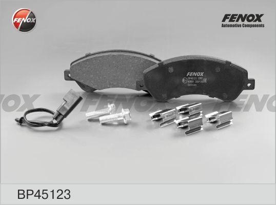 Колодки тормозные, дисковые передние FORD TRANSIT Fenox BP45123