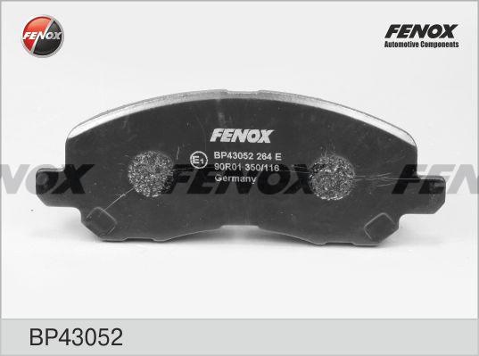 Колодки тормозные, дисковые передние CHRYSLER Sebring Fenox BP43052 