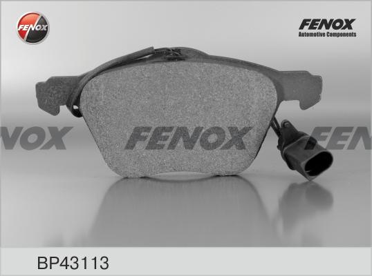 Колодки тормозные, дисковые передние FORD Galaxy Fenox BP43113
