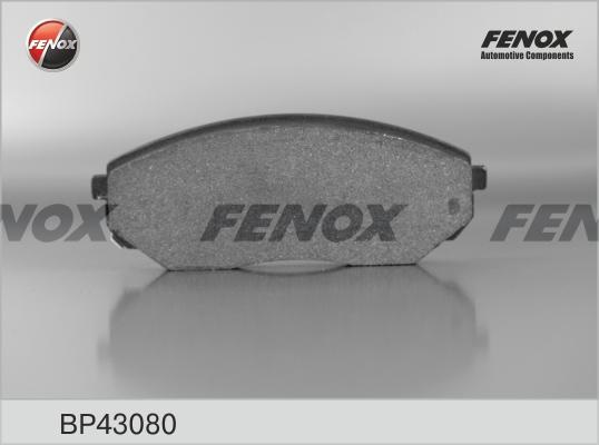 Колодки тормозные, дисковые передние HYUNDAI Santa Fe Fenox BP43080