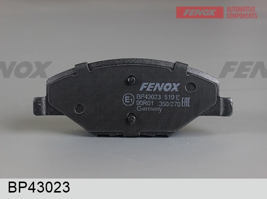 Колодки тормозные, дисковые передние AUDI A1 Fenox BP43023