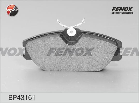 Колодки тормозные, дисковые передние RENAULT Megane Fenox BP43161