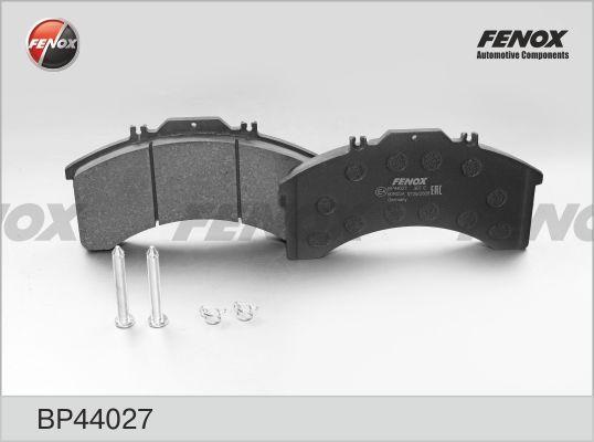 Колодки тормозные, дисковые передние IVECO EuroCargo Fenox BP44027