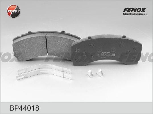 Колодки тормозные, дисковые передние MERCEDES-BENZ Fenox BP44018