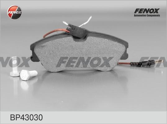 Колодки тормозные, дисковые передние CITROEN Berlingo Fenox BP43030