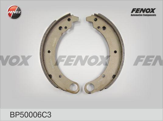 Колодки тормозные, барабанные Fenox BP50006C3