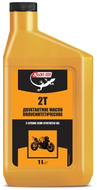 Масло моторное полусинтетическое 3ton 40243 2 STROKE SEMI-SYNTHETIC OIL, 1 л