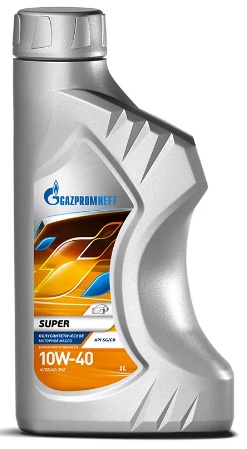 Масло моторное полусинтетическое Gazpromneft 2389901317 SUPER 10W-40, 1л