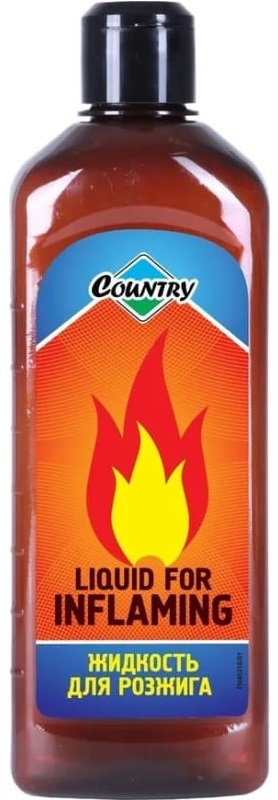 Жидкость для розжига Country 3TON 40216, 500 мл