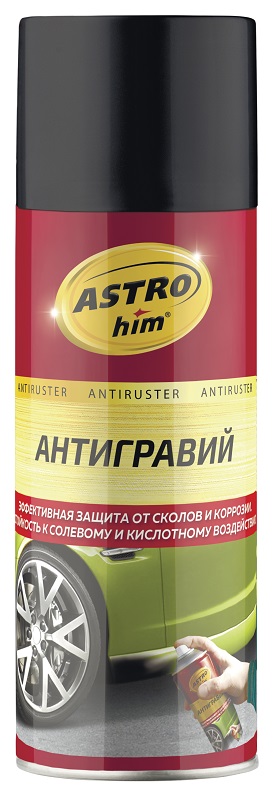 Антигравий ASTROhim AC-477, черный, 520 мл 