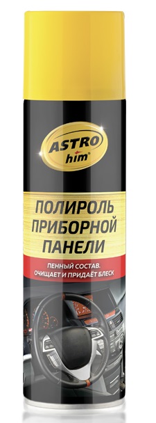 Полироль приборной панели Astrohim AC-2335, лимон, 335 мл 