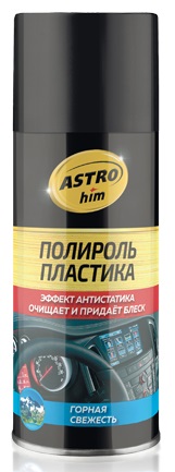 Полироль пластика Astrohim AC-2372, горная свежесть, 210 мл