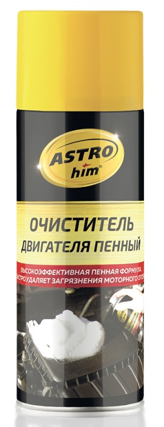 Очиститель двигателя ASTROhim AC-387, пенный, 520 мл