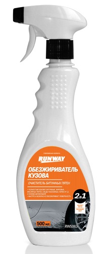 Очиститель битумных пятен Runway RW5063, 500 мл