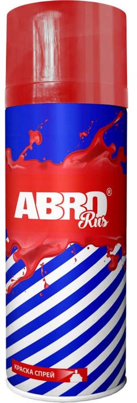 Краска-спрей Abro SPO-008-R, красная, 473 мл