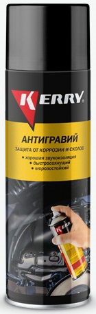 Антигравий KERRY KR-970.2, черный, 650 мл