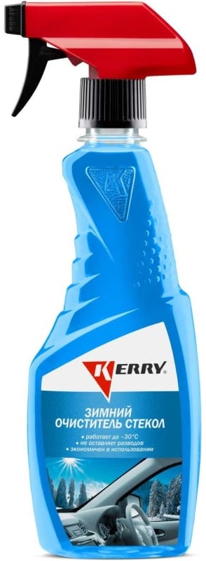 Очиститель стекол зимний Kerry KR-521, 500 мл