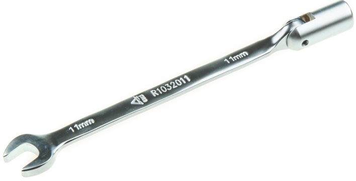 Ключ комбинированный шарнирно-торцевой ARNEZI R1032011, 11 мм