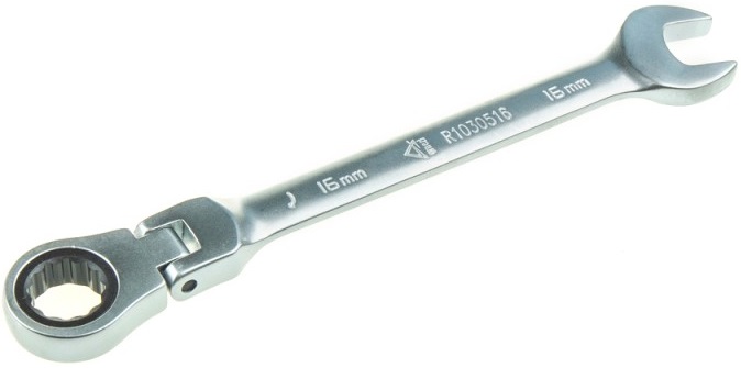 Ключ комбинированный трещоточный ARNEZI R1030516, шарнирный, 16 мм