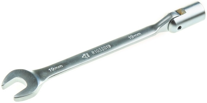 Ключ комбинированный шарнирно-торцевой ARNEZI R1032019, 19 мм