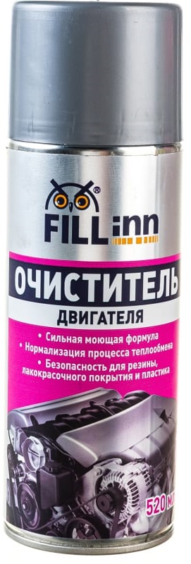 Очиститель двигателя FILLinn FL016, 520 мл 