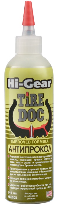 Антипрокол TIRE DOC Hi-Gear HG5308, 240 мл