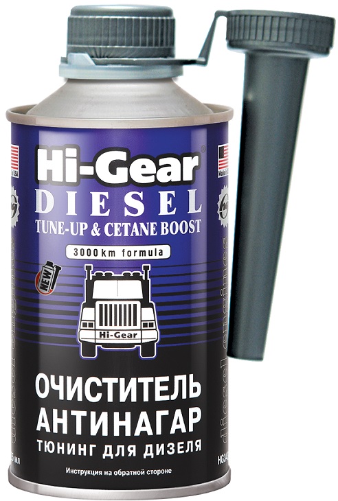 Очиститель-антинагар и тюнинг для дизеля Hi-Gear HG3436, 325 мл