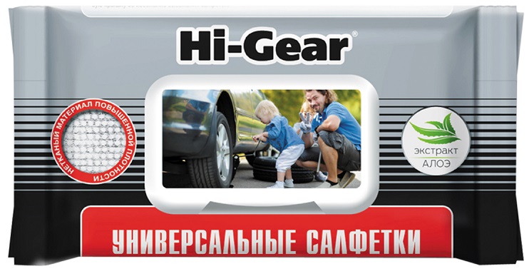 Салфетки универсальные  Hi-Gear HG5608, 60 шт