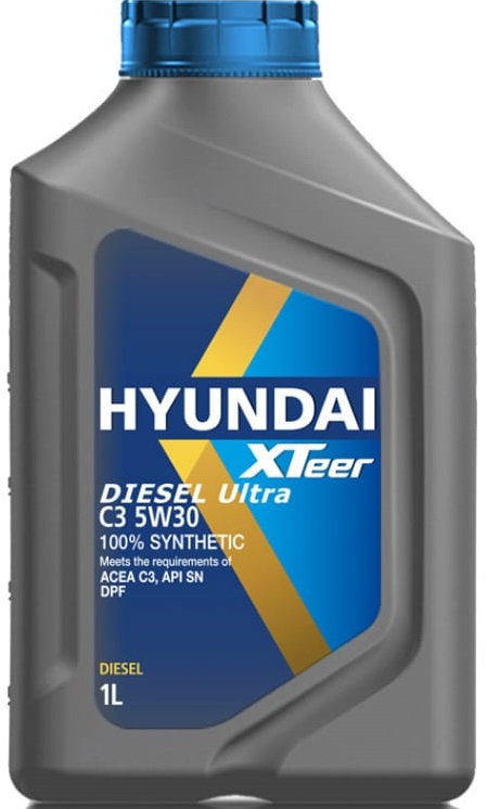 Масло моторное Hyundai Xteer 1011224, Diesel Ultra C3, 5W-30, 1 л 