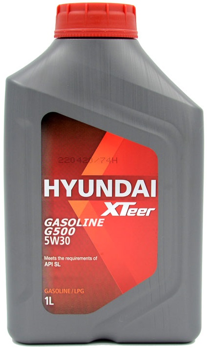 Масло моторное Hyundai Xteer 1011155, Gasoline G500, SP, 5W-30, 1 л 