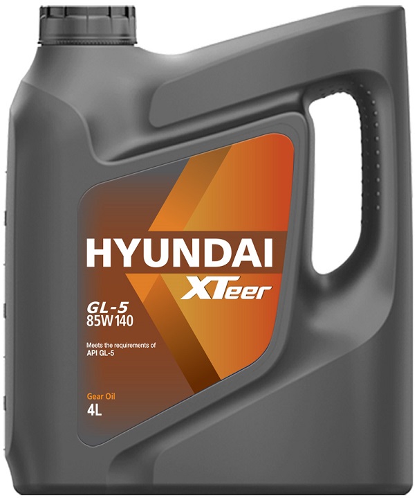 Масло трансмиссионное синтетическое Hyundai XTeer 1041432, Gear Oil-5, 85W-140, 4 л