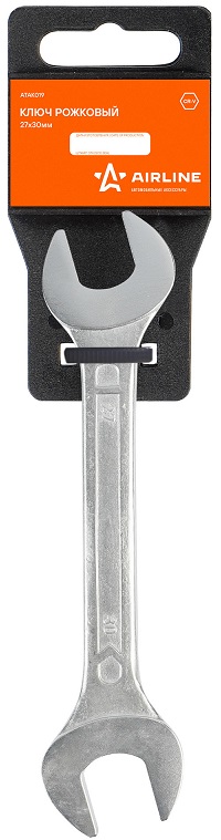 Ключ рожковый Airline ATAK019, 27x30 мм