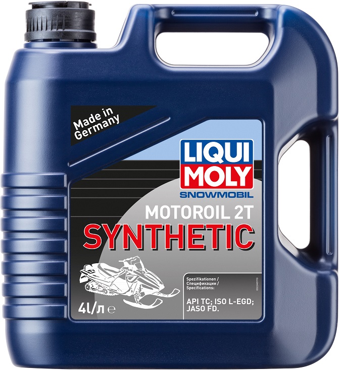 Масло моторное синтетическое Liqui Moly 2246, Snowmobil Motoroil 2T Synthetic, 4 л