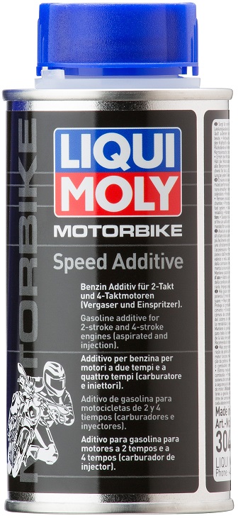 Ускоряющая присадка Liqui Moly 3040 Motorbike Speed Additive, 130 мл