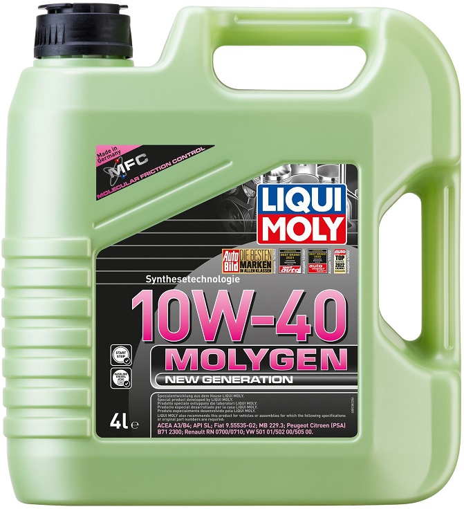 Масло моторное Liqui Moly 8538 Molygen New Generation, 10W-40, 4 л
