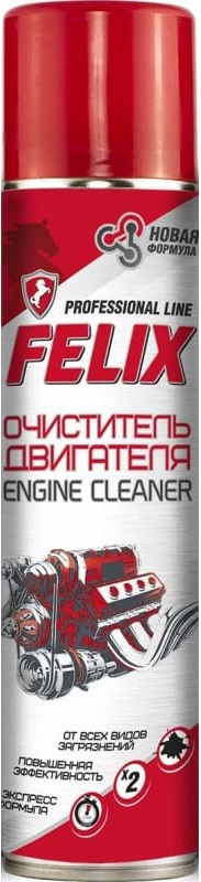 Очиститель внешней поверхности двигателя FELIX 411040012, 400 мл 