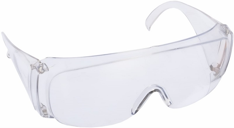 Очки защитные СИБРТЕХ 89155, открытого типа, прозрачные, ударопрочный 