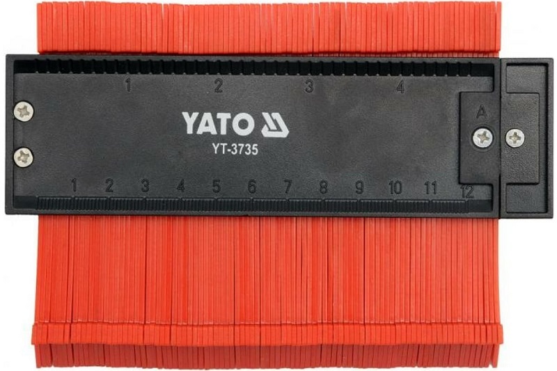 Шаблон для копирирования сложных профилей YATO YT-3735, 125 мм