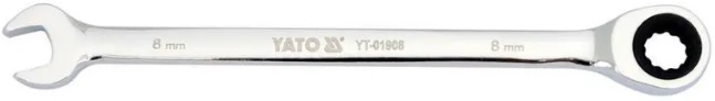 Ключ комбинированный трещеточный Yato YT-0191, 10 мм