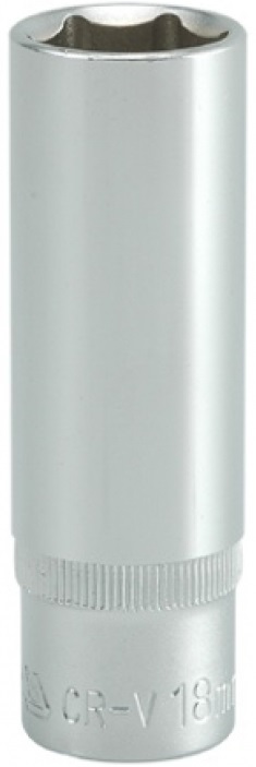 Головка торцевая глубокая YATO YT-1231, 18 мм, 1/2, CrV