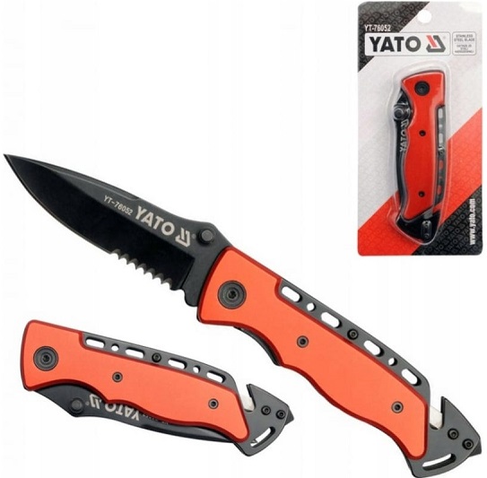 Складной нож YATO YT-76052