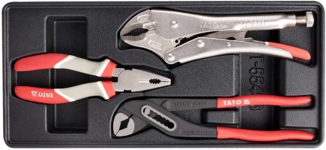 Набор инструментов YATO YT-55463, 3 предмета