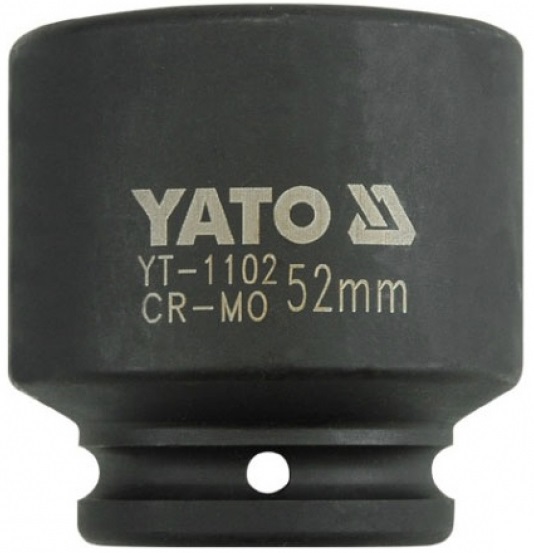 Головка ударная YATO YT-1102, 6-гранная, 52 мм, 3/4, CrMo
