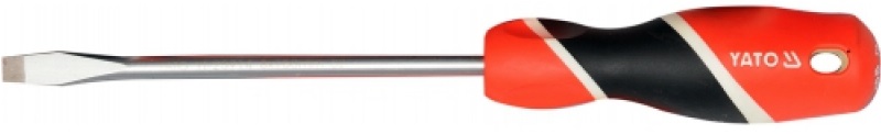 Отвертка шлицевая YATO YT-25914, SL8, 8х150 мм