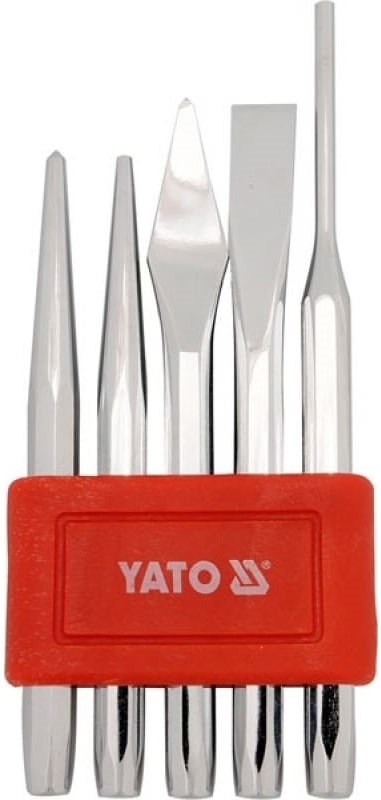 Набор зубил и кернов YATO YT-4695, 5 предметов
