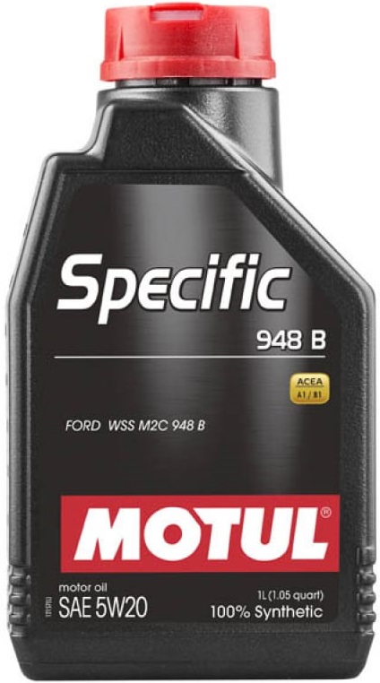 Масло моторное синтетическое Motul 106317, Specific 948B, 5W-20, 1 л