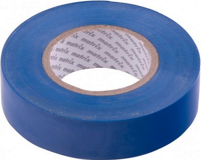 Изолента ПВХ MATRIX 88777, 19 мм x20 м, синяя