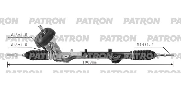 Рейка рулевая DACIA Duster Patron PSG3125